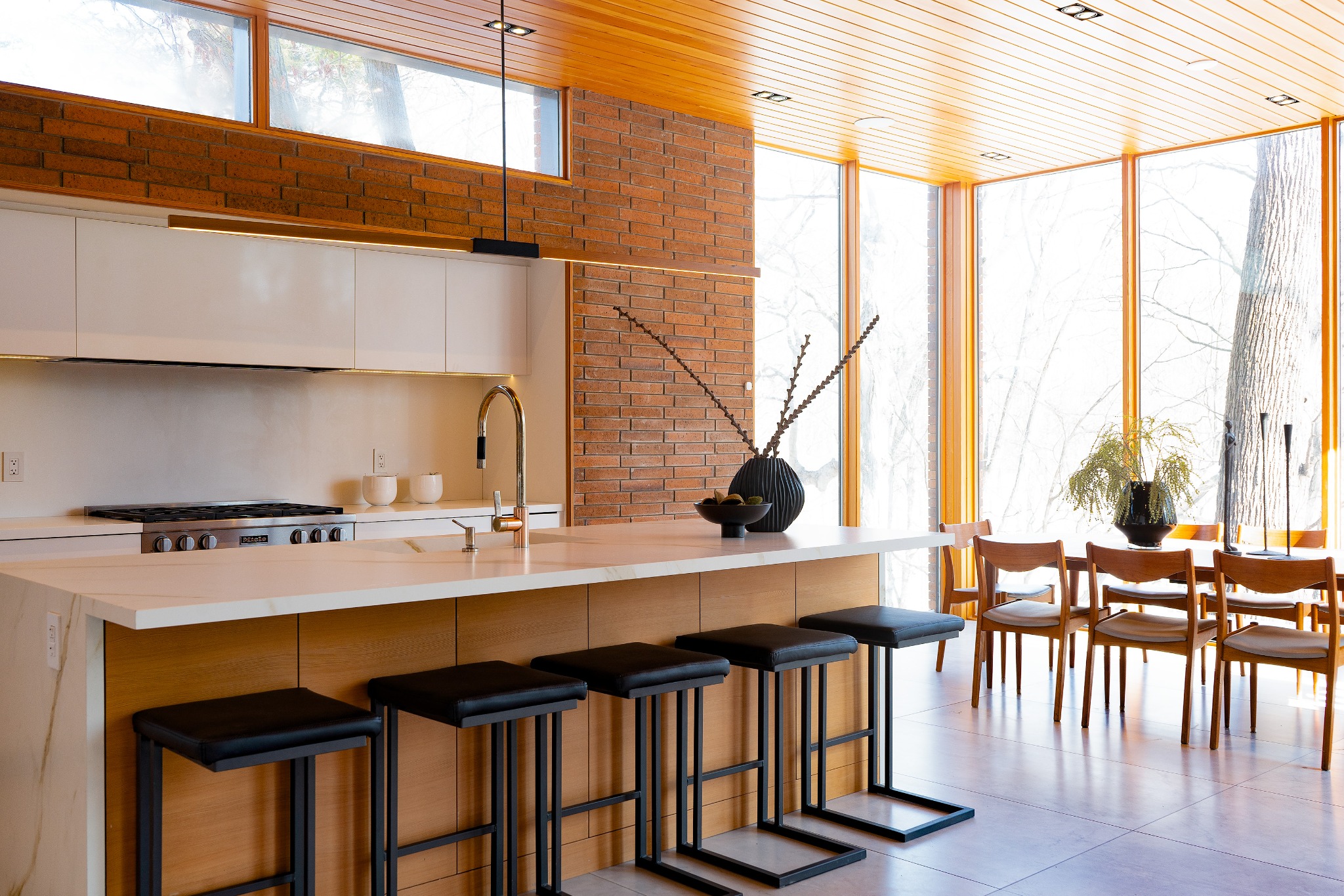 Kitchen in a completed Sync smart home
