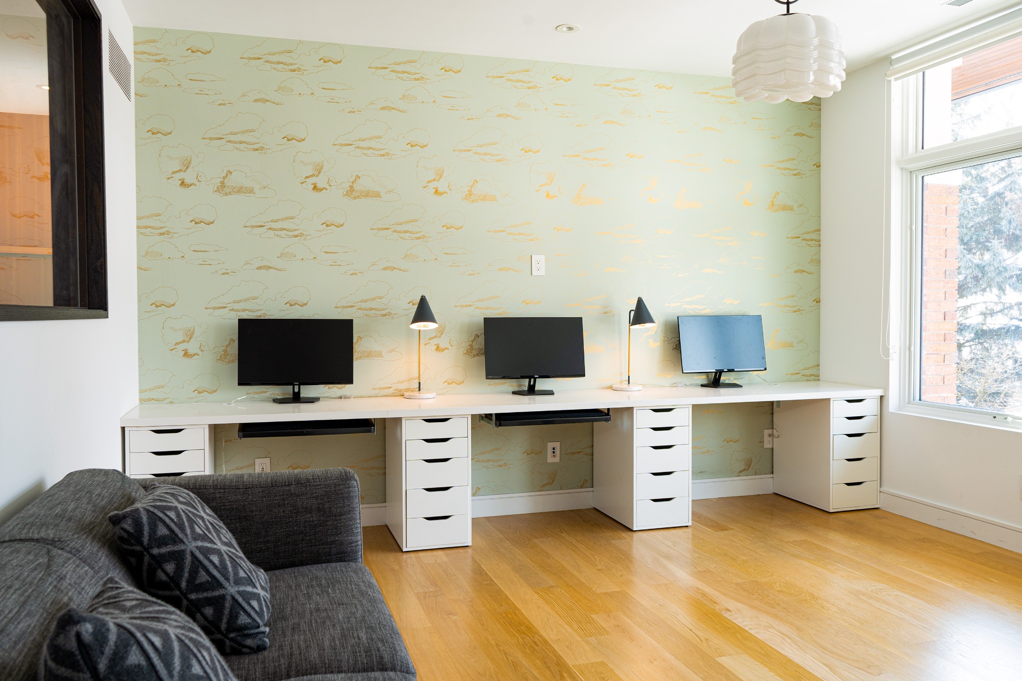 A connected workspace — Sync Control4 project
