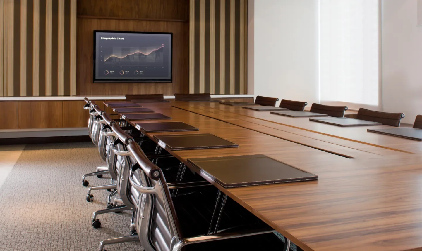 Commercial workspace featured by Control4